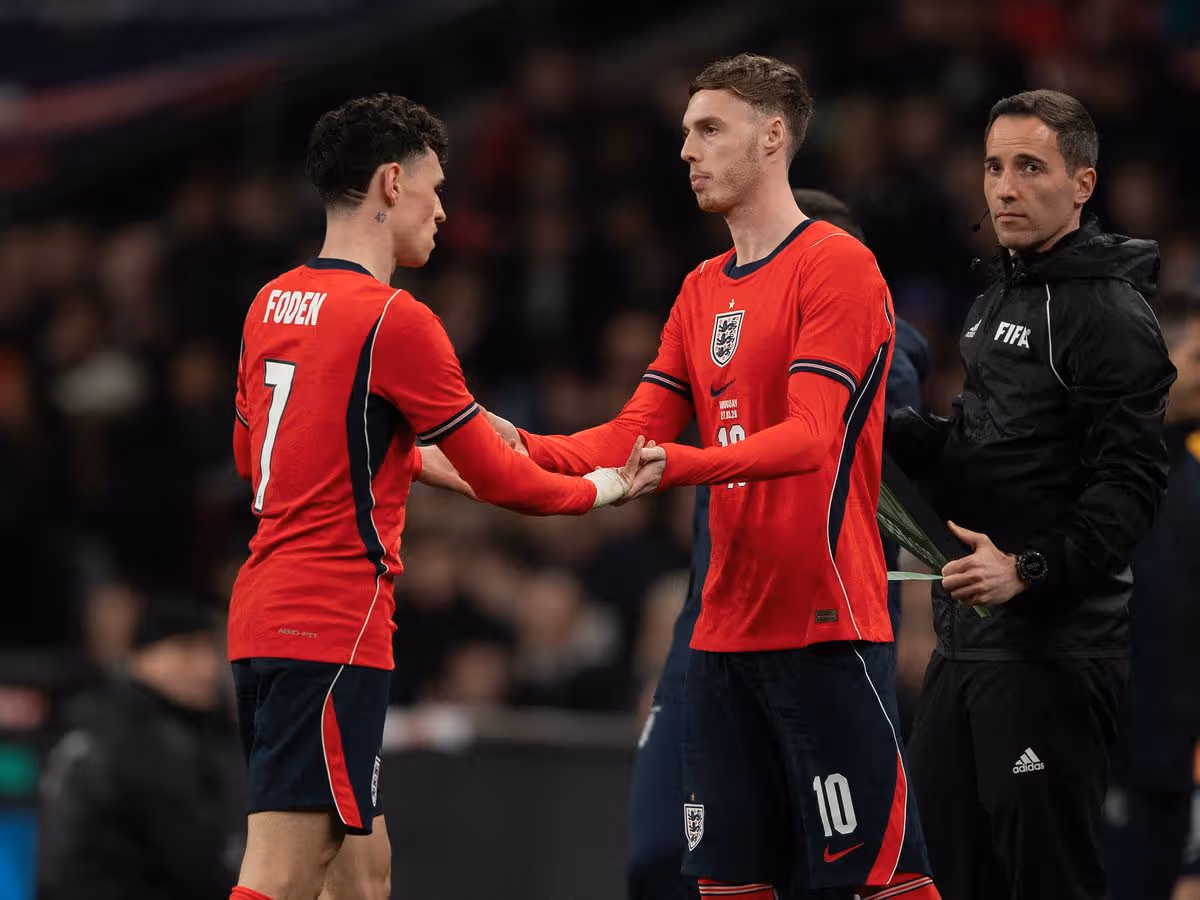 Foden and Palmer for England